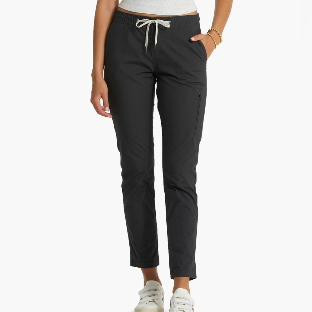 Vuori Ripstop Organic Cotton Pants Small Charcoal